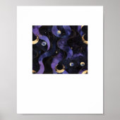 Abstract Whimsigoth Pattern Classic ポスター (正面)