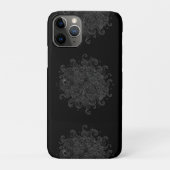 Abstract White Outline Waves Seamless Phone Case Case-Mate iPhoneケース (裏)
