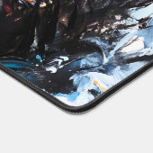 Abstract Wild Spirit Wolf デスクマット (コーナー)