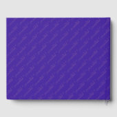 ABSTRACT Winter Purple | クリスマスの星 | ようこそ ゲストブック (裏面)