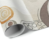 Abstract with ethnic elements ラッピングペーパー (ロールコーナー)