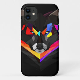 Abstract wolf iphone iPhone 11 ケース
