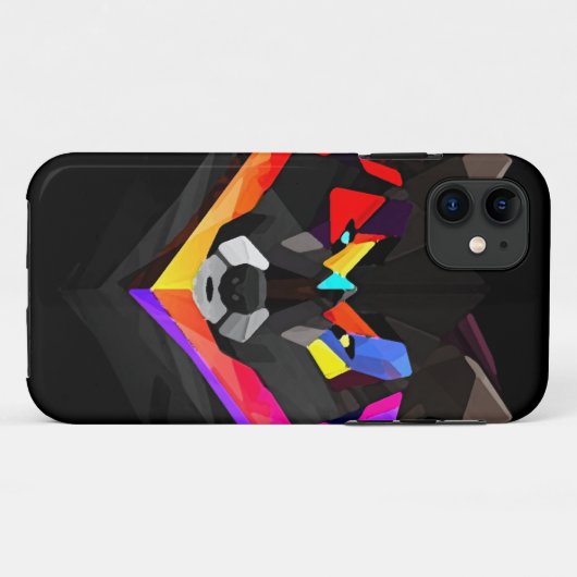 Abstract wolf iphone Case-Mate iPhoneケース (裏面(横))
