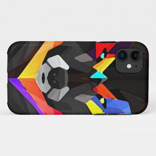 Abstract wolf iphone Case-Mate iPhoneケース (裏面(横))