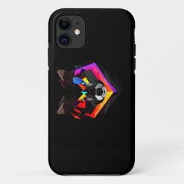 Abstract wolf iphone iPhone 11 ケース