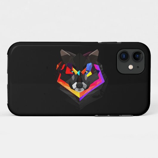 Abstract wolf iphone Case-Mate iPhoneケース (裏面(横))