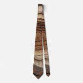 Abstract Wood Grain Neck Tie ネクタイ (正面)