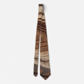 Abstract Wood Grain Neck Tie ネクタイ (裏面)