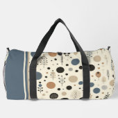 Abstract Woodlandカスタム名 ダッフルバッグ (裏面)