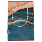 Abstract Wraps 17 Wrapping Paper ミディアムペーパーバッグ (正面)