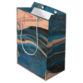 Abstract Wraps 17 Wrapping Paper ミディアムペーパーバッグ