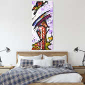 Abstract XXXV  キャンバスプリント (インサイチュ (寝室))