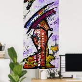 Abstract XXXV ポスター (ホームオフィス)