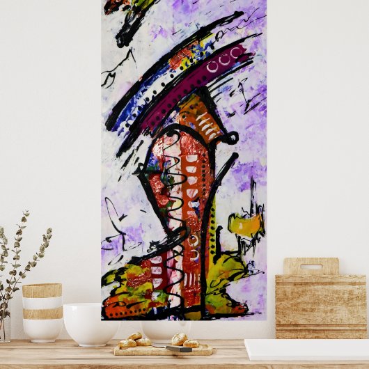 Abstract XXXV  ポスター (キッチン)