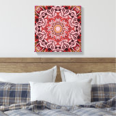 Abstract Zen Mushrooms Home Decor Wall Art キャンバスプリント (インサイチュ (寝室))