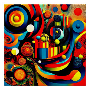Abstractaサイケデリカ3 ポスター