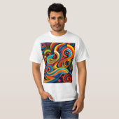 Abstracta Psychedelica 10 Tシャツ (正面フル)