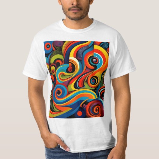 Abstracta Psychedelica 10 Tシャツ (正面)