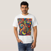 Abstracta Psychedelica 12 Tシャツ (正面フル)