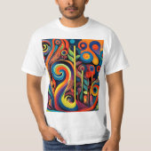 Abstracta Psychedelica 12 Tシャツ (正面)