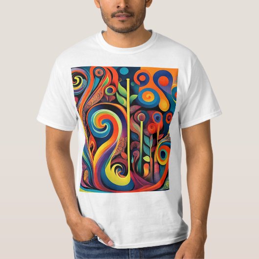 Abstracta Psychedelica 12 Tシャツ (正面)