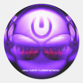 Abstractamcrロゴ ラウンドシール