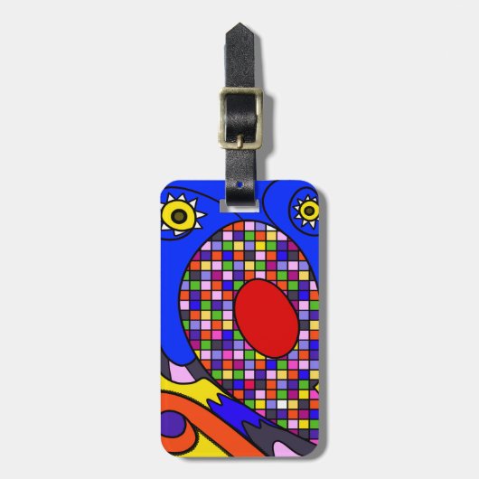 Abstracted ラゲッジタグ (正面縦)