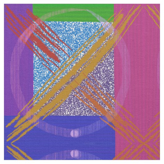 Abstracted at different layers ファブリック (クローズアップ)