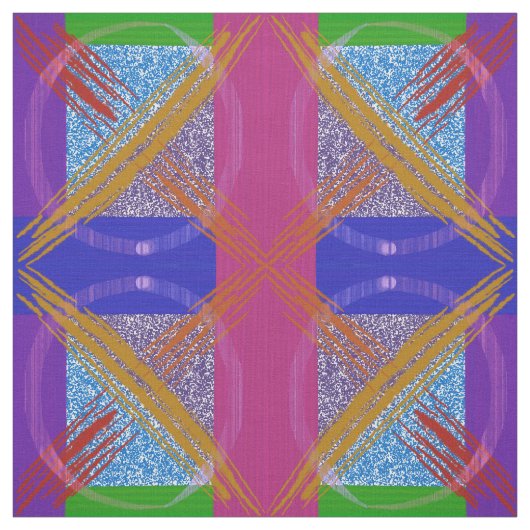 Abstracted at different layers ファブリック (見本)