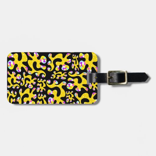 Abstracted background  ラゲッジタグ (正面横)