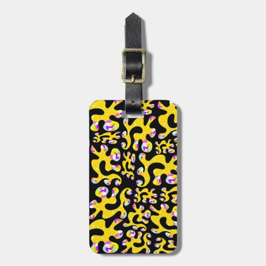 Abstracted background  ラゲッジタグ (正面縦)