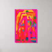 Abstracted Progress キャンバスプリント (正面)