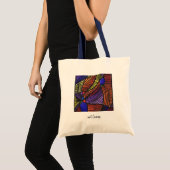 abstractes Designtasche  トートバッグ (正面(商品))