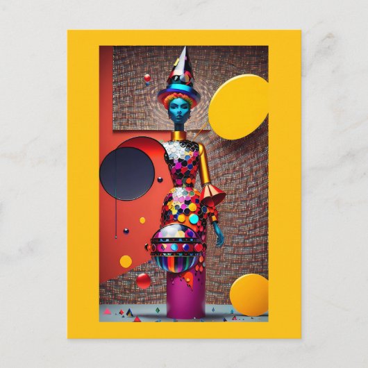 Abstraction of the Astro-Witch ポストカード (正面)