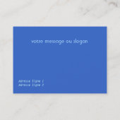 abstraction of water 名刺 (裏面)