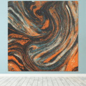 Abstraction Terrestre  キャンバスプリント (インサイチュ (ウッドフロア))