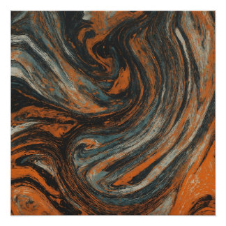 Abstraction Terrestre  ポスター