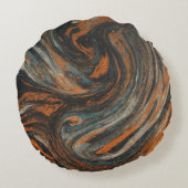 Abstraction Terrestre  ラウンドクッション (裏面)