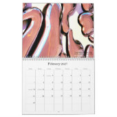 Abstractions 2026, A Calendar by Liza Dey カレンダー (2月 2027)