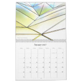 Abstractions 2026, A Calendar by Liza Dey カレンダー (1月 2027)