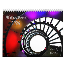 Abstractions 2026, A Calendar by Liza Dey カレンダー