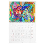 Abstractly Calendar カレンダー (3月 2027)