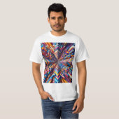 Abstracto en 3D Tシャツ (正面フル)