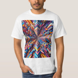 Abstracto en 3D Tシャツ