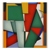 Abstracto Verde ポスター (正面)