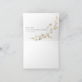 AbstractWhispers Courage in Motion 空白の Note Card ノートカード (内部)