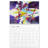 Abstrakte Farbspiele -ファインアートカレンダー2024 カレンダー (1月 2026)