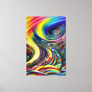 Abstrakte Kunst キャンバスプリント