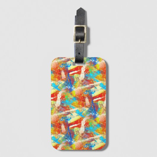 Abstrakte Kunst  ラゲッジタグ (正面縦)