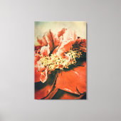 Abstrakte Pfingstrose キャンバスプリント (正面)